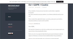 Desktop Screenshot of necenzurat.com